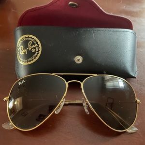 Ray-ban sunglasses with case
